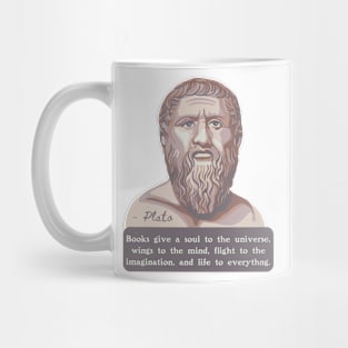 Plato Portrait and Quote Mug